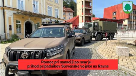 Prispel konvoj SV na Ravne 24. 7. 2023